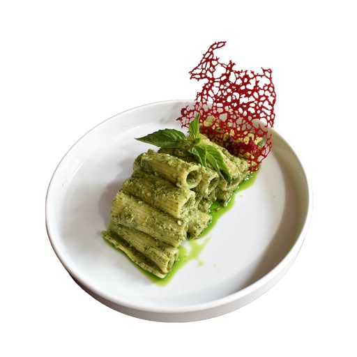 Creamy Pesto with Rigatoni